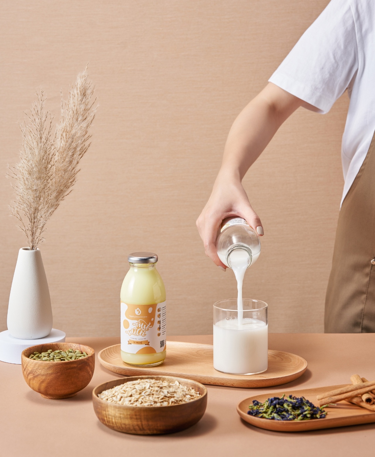 <span>1 ngày</span> sử dụng Sữa hạt nâng cao như thế nào?